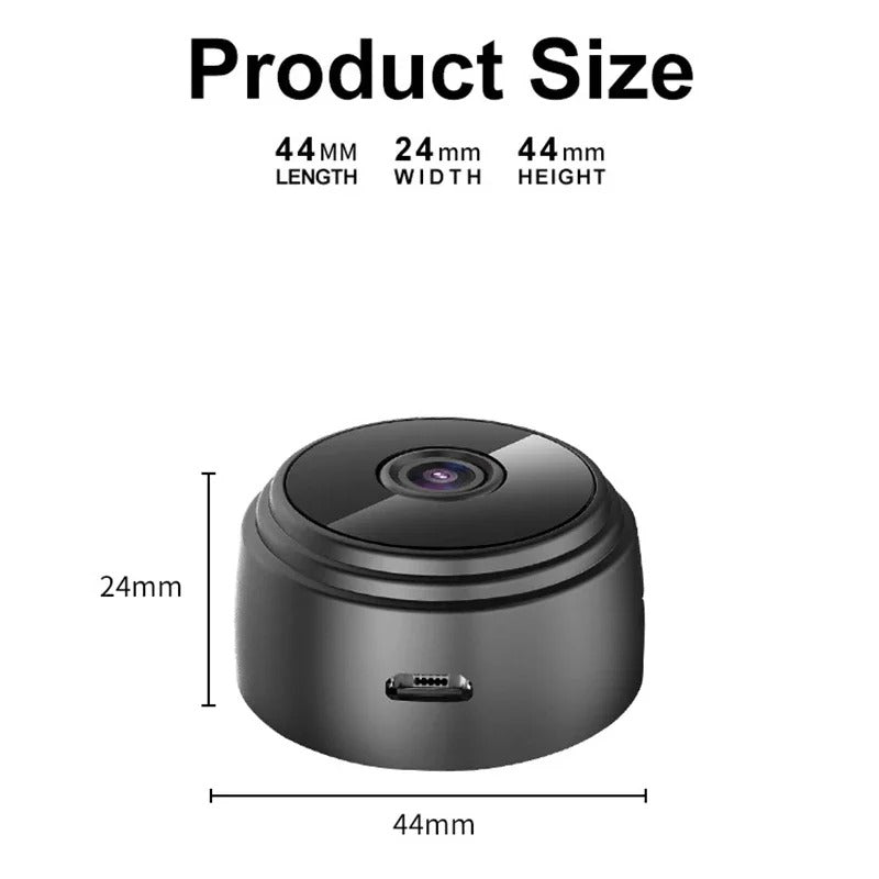RotaCam HD | Mini Cámara Espía Vista Completa