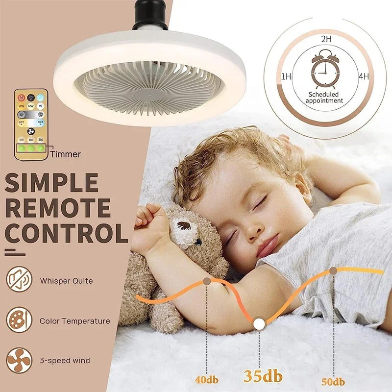 AromaLight Breeze™ | Lámpara-Abanico con Aromaterapia