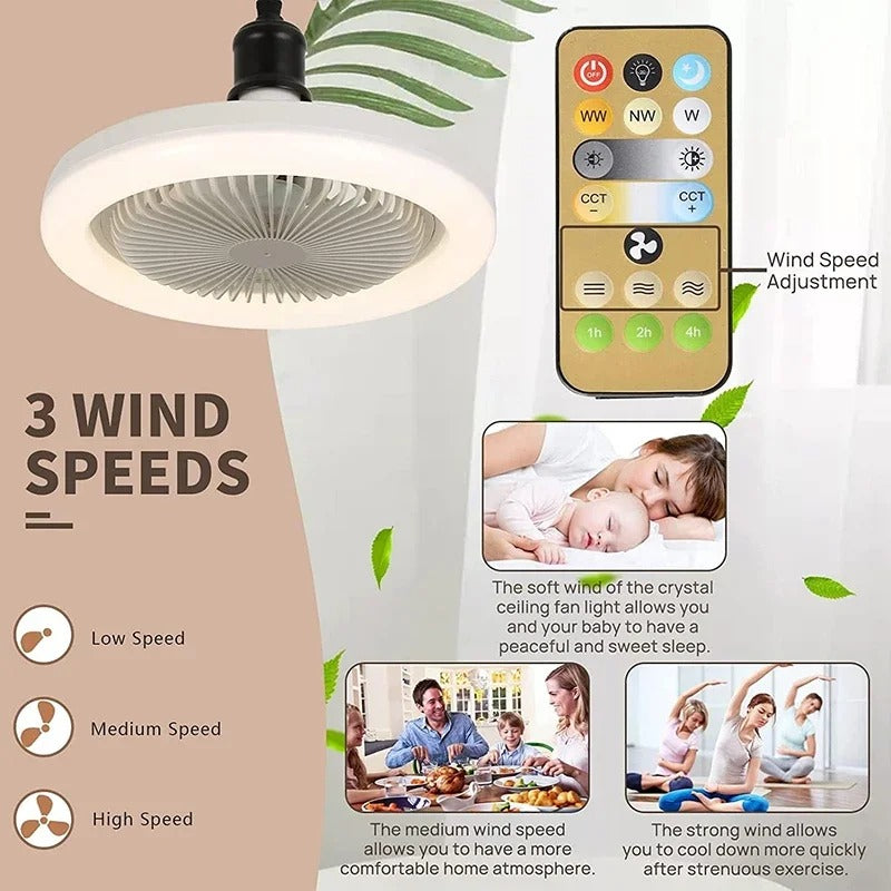 AromaLight Breeze™ | Lámpara-Abanico con Aromaterapia