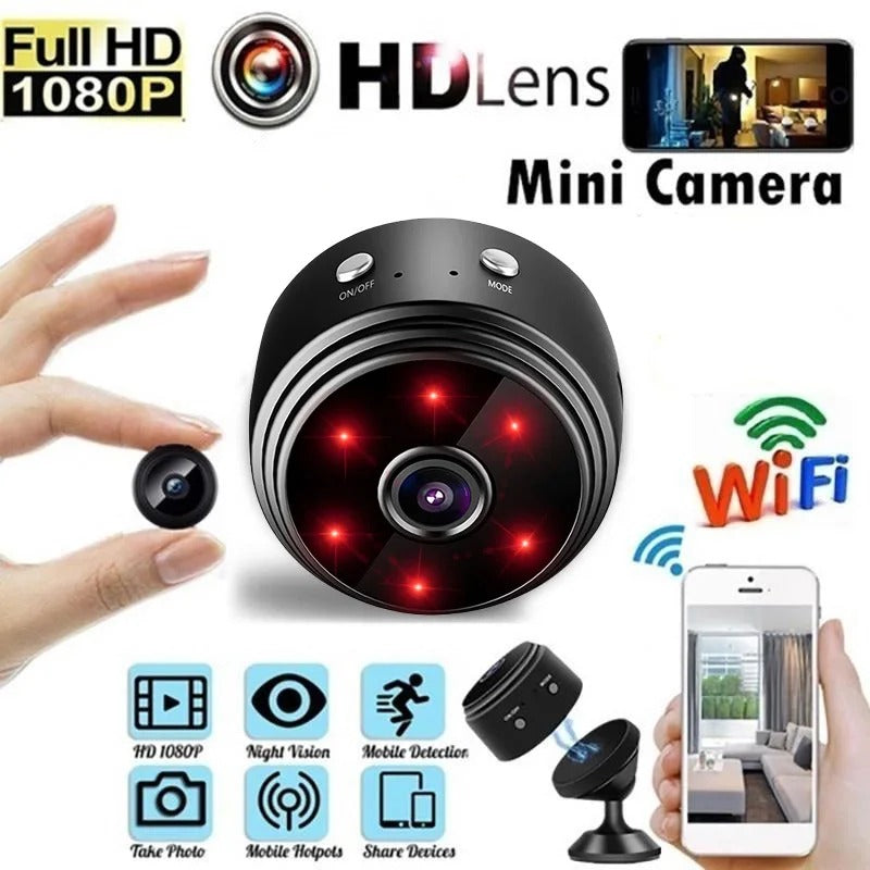 RotaCam HD | Mini Cámara Espía Vista Completa